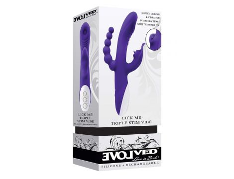 EVOLVED LICK ME TRIPLE STIM VIBE - 2