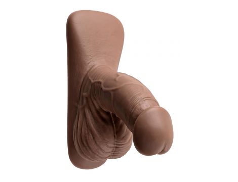GENDER X 4" SILICONE PACKER DARK - 4
