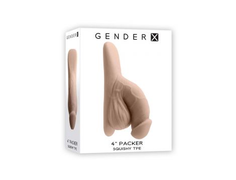 GENDER X 4INCH PACKER, LIGHT FLESH - 5