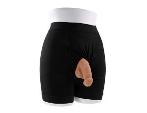 GENDER X 4INCH PACKER, MOCCA FLESH
