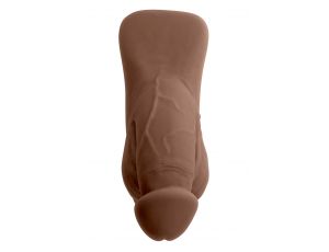 GENDER X 4 INCH PACKER, DARK FLESH