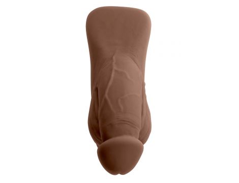 GENDER X 4 INCH PACKER, DARK FLESH