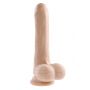 EVOLVED PEEK A BOO VIBRATING DILDO 8 INCH LIGHT - 4
