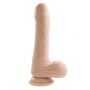 EVOLVED PEEK A BOO VIBRATING DILDO 8 INCH LIGHT - 5