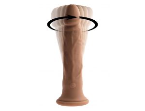 EVOLVED TWIRL JAM 9.25 INCH DARK FLESH