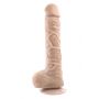 GENDER X 10 INCH 25 CM FLEXSKIN POSEABLE TRUE FEEL DILDO LIGHT - 6