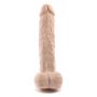 GENDER X 10 INCH 25 CM FLEXSKIN POSEABLE TRUE FEEL DILDO LIGHT - 3
