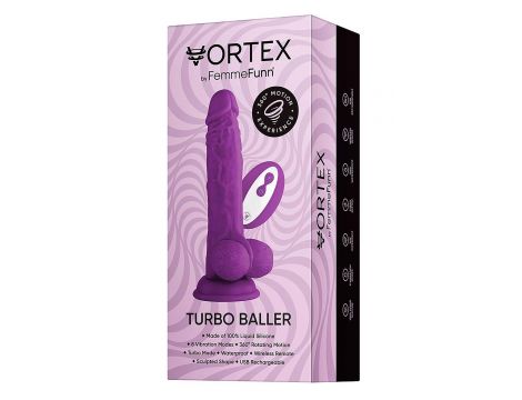 FEMMEFUNN WIRELESS TURBO BALLER  PURPLE - 5