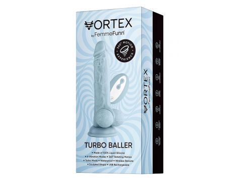 FEMMEFUNN WIRELESS TURBO BALLER LIGHT BLUE - 4