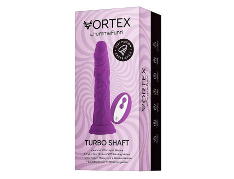 FEMMEFUNN WIRELESS TURBO SHAFT PURPLE - 5