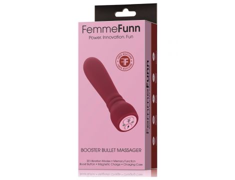 FEMMEFUNN BOOSTER BULLET MAROON - 5
