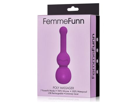 FEMMEFUNN POLY MASSAGER PURPLE - 5