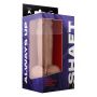 SHAFT MODEL A 7.5 INCH LIQUIDE SILICONE DONG WITH BALLS PINE - 4