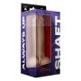 SHAFT MODEL A 9.5 INCH LIQUIDE SILICONE DONG WITH BALLS PINE - 3