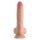 SHAFT MODEL A 9.5 INCH LIQUIDE SILICONE DONG WITH BALLS PINE