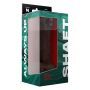 SHAFT MODEL N 8.5 INCH LIQUIDE SILICONE DONG WITH BALLS MAHOGANY - 4