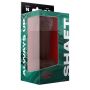 SHAFT MODEL N 7.5 INCH LIQUIDE SILICONE DONG WITH BALLS MAHOGANY - 4