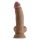 SHAFT MODEL N 7.5 INCH LIQUID SILICONE DONG WITH BALLS OAK