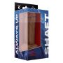 SHAFT MODEL C 7.5 INCH LIQUID SILICONE DONG WITH BALLS OAK - 2