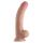 SHAFT MODEL C 9.5 INCH LIQUIDE SILICONE DONG WITH BALLS PINE