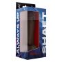 SHAFT MODEL C 9.5 INCH LIQUIDE SILICONE DONG WITH BALLS MAHOGANY - 3