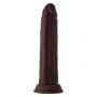 SHAFT MODEL J 8.5 INCH LIQUIDE SILICONE DONG MAHOGANY - 4