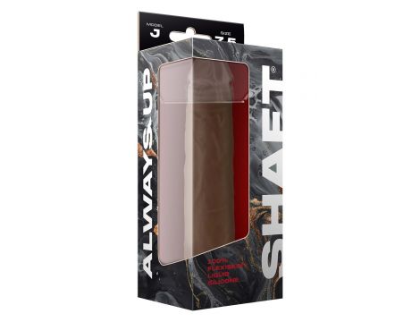 SHAFT MODEL J 7.5 INCH LIQUID SILICONE DONG OAK - 3