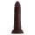 SHAFT MODEL J 6.5 INCH LIQUIDE SILICONE DONG MAHOGANY