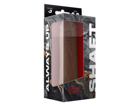 SHAFT MODEL J 6.5 INCH LIQUID SILICONE DONG OAK - 3