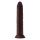 SHAFT MODEL J 9.5 INCH LIQUID SILICONE DONG MAHOGANY
