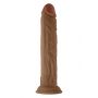 SHAFT MODEL J 9.5 INCH LIQUID SILICONE DONG OAK - 4