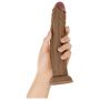 SHAFT MODEL J 9.5 INCH LIQUID SILICONE DONG OAK - 3