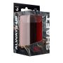 SHAFT MODEL J 5.5 INCH LIQUID SILICONE DONG MAHOGANY - 6