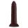SHAFT MODEL J 5.5 INCH LIQUID SILICONE DONG MAHOGANY