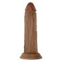 SHAFT MODEL J 5.5 INCH LIQUID SILICONE DONG OAK - 2