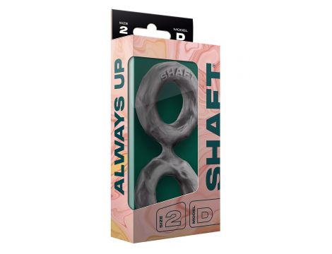 SHAFT DOUBLE C-RING MEDIUM GRAY - 4