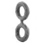 SHAFT DOUBLE C-RING MEDIUM GRAY - 2