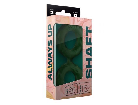 SHAFT DOUBLE C-RINGÂ LARGE GREEN - 5