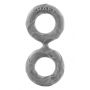 SHAFT DOUBLE C-RING LARGE GRAY - 4