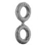 SHAFT DOUBLE C-RING LARGE GRAY - 2