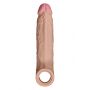 SHAFT SHEATH MODEL F 6.9 INCH LIQUID SILICONE SLEEVE PINE - 2
