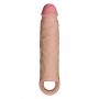 SHAFT SHEATH MODEL F 6.9 INCH LIQUID SILICONE SLEEVE PINE - 4
