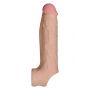 SHAFT SHEATH MODEL F 6.9 INCH LIQUID SILICONE SLEEVE PINE - 6