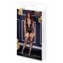 CORSET FRONT SUSPENDER FISHNET BODY, XL - 6