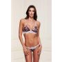 GREY FLORAL & LACE BRA SET, M/L - 5
