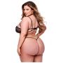 BACI SEXY STRAPPY TEDDY BLACK, QUEEN - 4