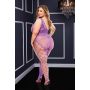 BACI OFF THE SHOULDER BODYSTOCKING PURPLE, QUEEN - 3