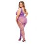 BACI OFF THE SHOULDER BODYSTOCKING PURPLE, QUEEN - 5