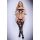 BACI DIAMONTE HALTER TOP BODYSTOCKING BLACK, QUEEN