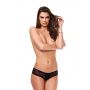 LACE OPEN CROTCH PANTY BLACK, L - 3